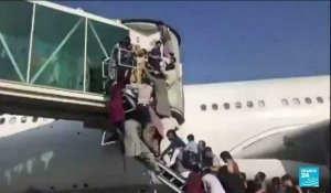 Afghanistan : chaos à l'aéroport, des milliers d'Afghans tentent de fuir