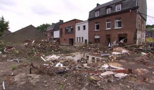 Inondations en Belgique : 1 mois après, la commune Pepinster ne s'est toujours pas relevé !