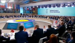 Ukraine : un forum condamne l'annexion de la Crimée, Moscou proteste