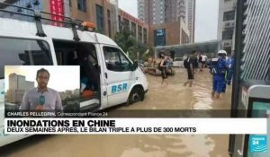 Inondations en Chine : deux semaines après, le bilan triple à plus de 300 morts