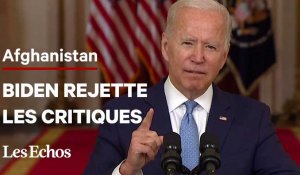 Afghanistan : Joe Biden rejette les critiques sur le retrait
