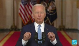 "C'était le départ ou l'escalade" militaire : Joe Biden explique le retrait américain d'Afghanistan