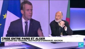 Crise entre Paris et Alger : pourquoi de tels propos d'E. Macron ?