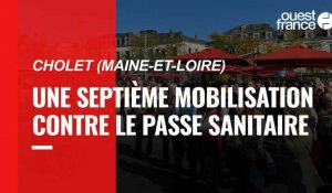 A Cholet, une septième mobilisation contre le passe sanitaire