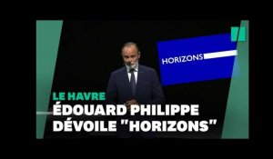 Au Havre, Philippe dévoile le nom de son parti: "Horizons", pour "voir loin"