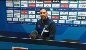 Interview complet d’Adil Rami après le match Estac B - Illkirch