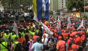 Rassemblement à Caracas pour marquer la Journée de la résistance indigène