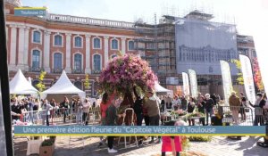 Une première édition fleurie du "Capitole Végétal" à Toulouse