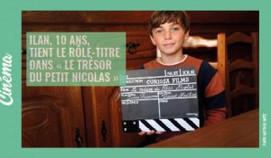 Ilan, Anichois de 10 ans, tient le rôle-titre dans "Le Trésor du Petit Nicolas".