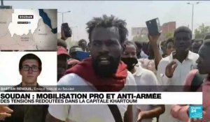 Au Soudan, pro-militaires et pro-civils se disputent la rue