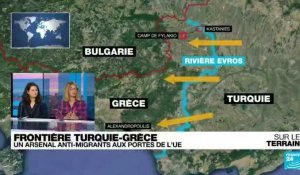 Frontière Grèce/Turquie : des migrants pris au piège dans une zone ultra-militarisée