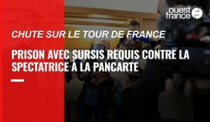 VIDÉO. Chute sur le Tour de France : quatre mois avec sursis requis, le jugement mis en délibéré