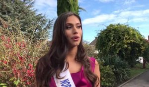 Miss Nord-Pas-de-Calais de passage à Brebières, dans le cadre d'Octobre rose
