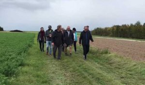 Une randonnée pour découvrir le parc éolien de Loisy-sur-Marne en réalité augmentée