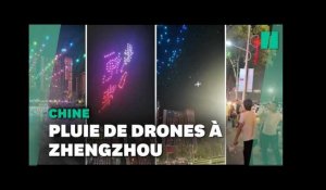 En Chine, des drones s'écrasent au sol lors d'un spectacle de lumière