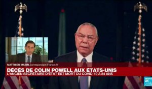 Colin Powell, premier secrétaire d'Etat afro-américain, meurt du Covid-19