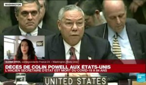 Colin Powell, secrétaire d'Etat sous George W. Bush, est décédé du Covid-19