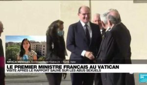 Jean Castex au Vatican : "Le rapport Sauvé évoqué pendant la rencontre"