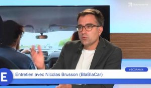 Nicolas Brusson : "Le nombre de sièges proposés sur BlaBlaCar est en train d'exploser !"