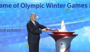 La flamme olympique des JO-2022 de Pékin arrive en Chine