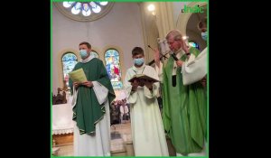 Nieppe : Monseigneur Ulrich bénit l'orgue Merklin à Notre-Dame-de-Bon-Secours