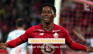 Football : Jonathan David joueur lillois de l'année 2021
