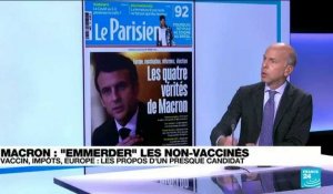 "Emmerder les non-vaccinés" : pourquoi ces propos d'Emmnanuel Macron ?