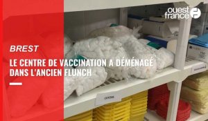VIDÉO. Brest : à l’ancien Flunch, les vaccins ont remplacé les plateaux-repas 