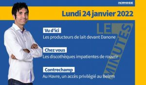 Replay. «Le 7 minutes » #33 du lundi 24 janvier 2022