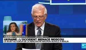 L'Occident menace Moscou, l'Ukraine au menu des discussions entre Olaf Scholz et Emmanuel Macron
