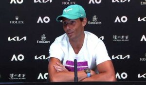 Open d'Australie 2022 - Rafael Nadal in semi : "The truth is that two months ago we had no idea if we could get back on the circuit so for me it's just a gift of life that I'm playing tennis again and that I 'takes advantage"