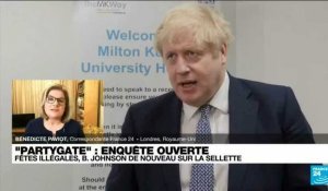 Royaume-Uni : Boris Johson dans la tourmente après le "partygate", un enquête est ouverte