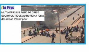 Mutineries au Burkina Faso: "Casser le thermomètre ne fera pas tomber la fièvre"