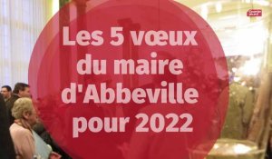 Les voeux du maire d'Abbeville pour 2022
