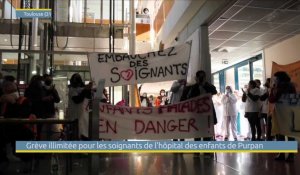 Grève illimitée pour les soignants de l'hôpital des enfants de Purpan
