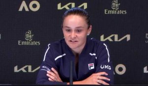 Open d'Australie 2022 - Ashleigh Barty : "Playing as well as I did, it was a lot of fun, it was clean"