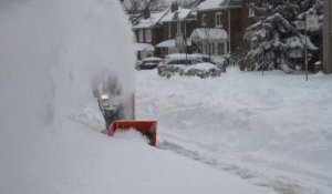 Canada: Toronto frappée par une tempête hivernale