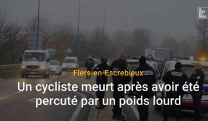 Flers-en-Escrebieux : un cycliste meurt après avoir été percuté par un poids lourd