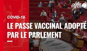 VIDÉO. Le passe vaccinal définitivement adopté par le Parlement