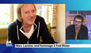 Marc Lavoine rend hommage à Fred Rister