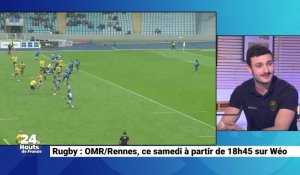 Rugby : OMR vs Rennes ce samedi dès 18h45 en direct sur Wéo
