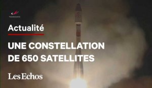 OneWeb : une fusée Soyouz place 36 satellites dans l'espace