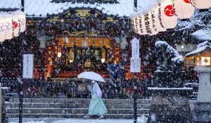 [No Comment] Tempête de neige dans le nord et l'ouest du Japon