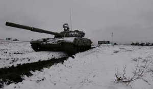La Russie organise des exercices militaires près de la frontière ukrainienne