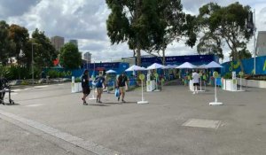 Tennis: images du Melbourne Park où se déroulera l'Open d'Australie