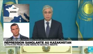 Répression sanglante au Kazakhstan : le président Kassym-Jomart Tokaïev "ne maîtrise plus le pays"
