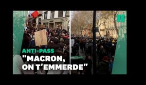 Pass vaccinal: Une mobilisation en demi teinte des anti-pass après les propos de Macron