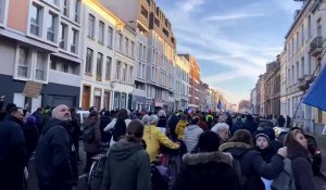 Lille: environ 2000 personnes sur la manifestation contre le pass vaccinal