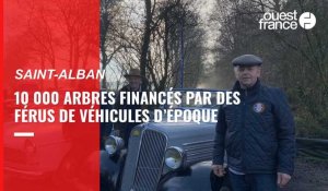 VIDÉO. À Saint-Alban, 10 000 arbres financés par des férus d’autos