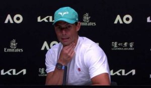 Open d'Australie 2022 - Rafael Nadal : "When you come back from an injury and a long period without playing, you have to accept that everything is not perfect"